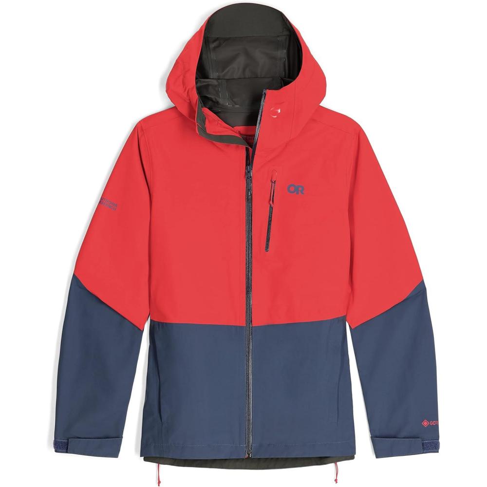 imageOutdoor Research Womens Aspire II Jacket Water ampamp Windproof Outdoor JacketRhubarbDawn