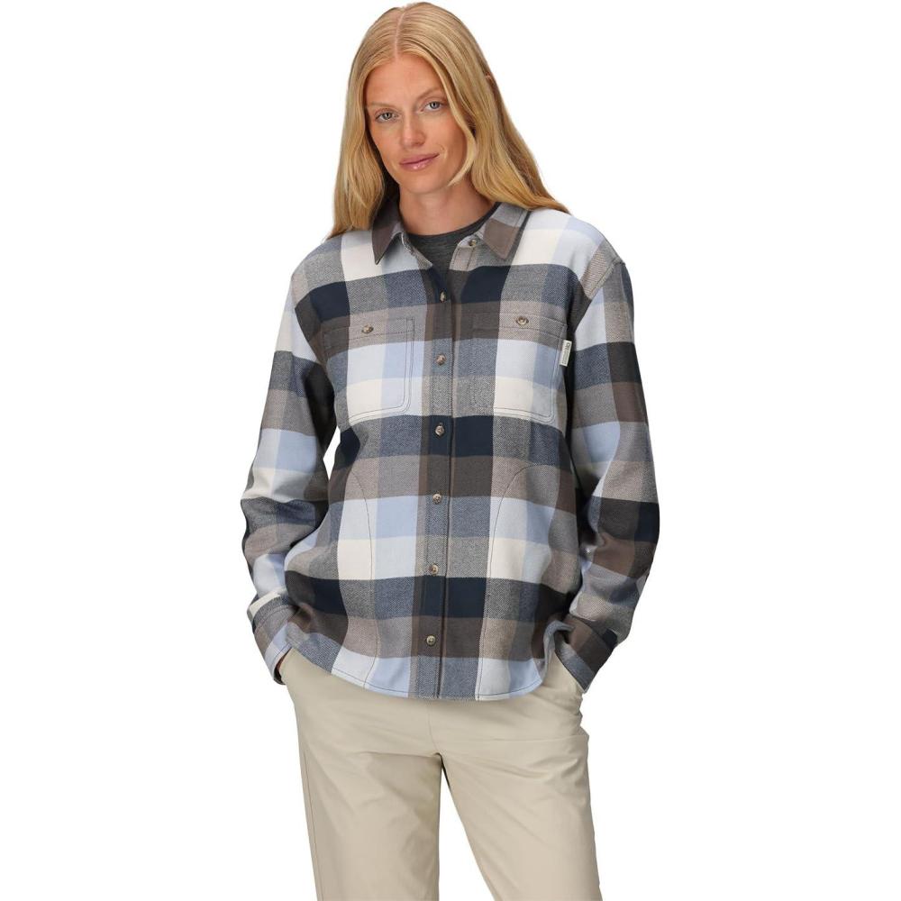 imageOutdoor Research Womens Feedback Flannel Twill ShirtFjord Plaid