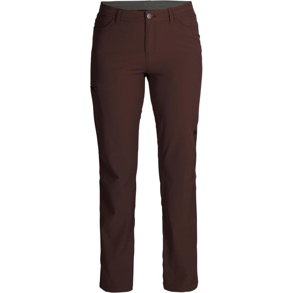 imageOutdoor Research Womens Ferrosi Pants Short Inseam  Hiking Climbing Camping Lightweight GearHickory