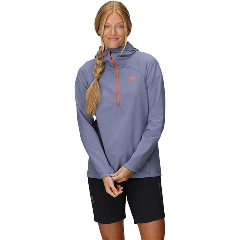 imageOutdoor Research Womens Freewheel Half Zip HoodieSummit