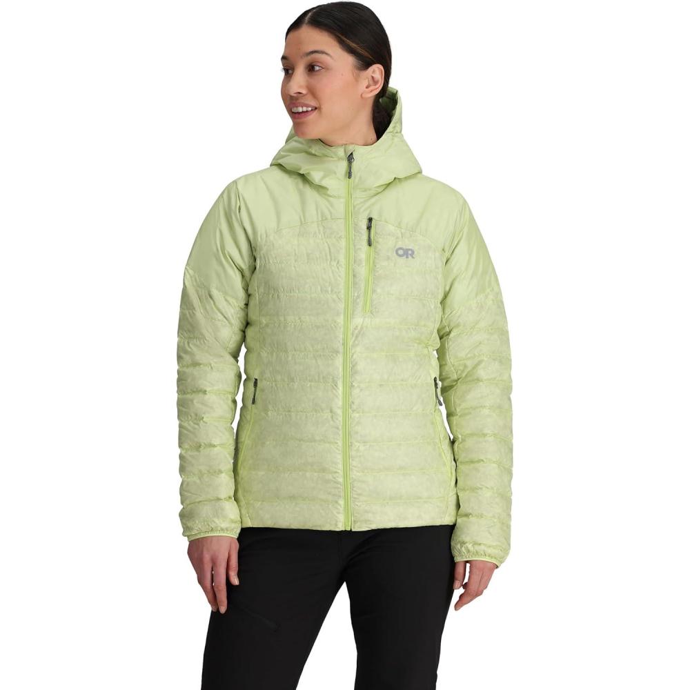 imageOutdoor Research Womens Helium Down HoodieCool Matcha