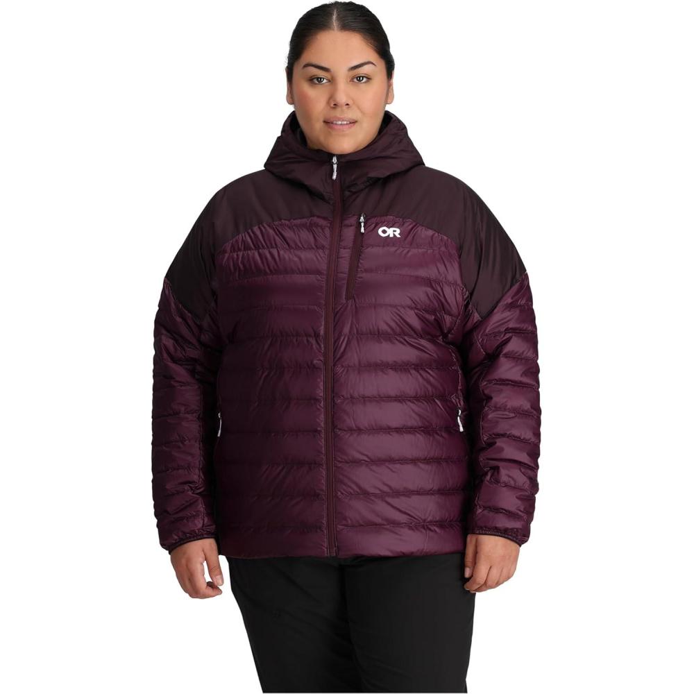 imageOutdoor Research Womens Helium Down HoodiePlus Amethyst 1X