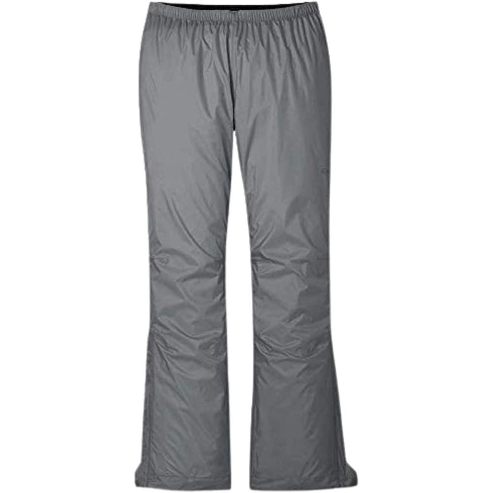 imageOutdoor Research Womens Helium Rain Pants  Breathable ampamp Weatherproof PantsLight Pewter