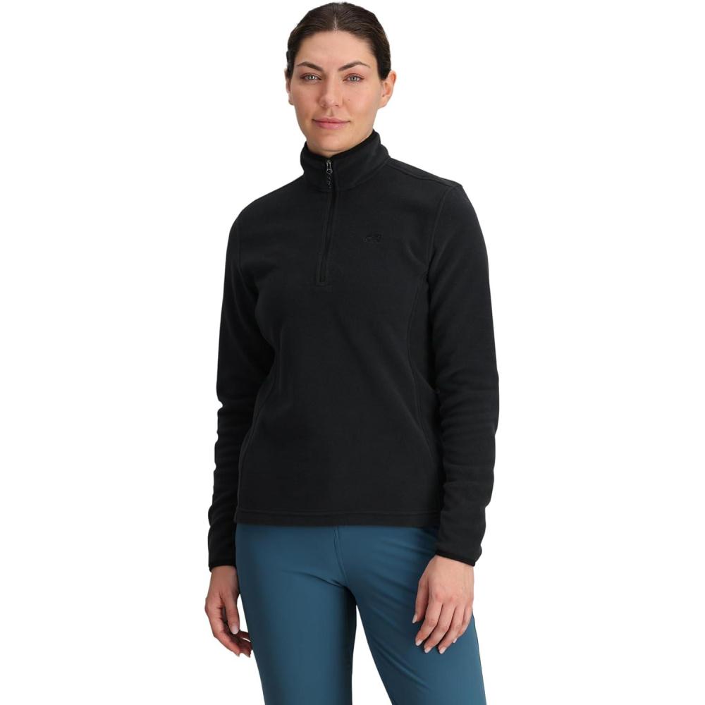 imageOutdoor Research Womens OR Polartec 100 Quarter ZipBlack