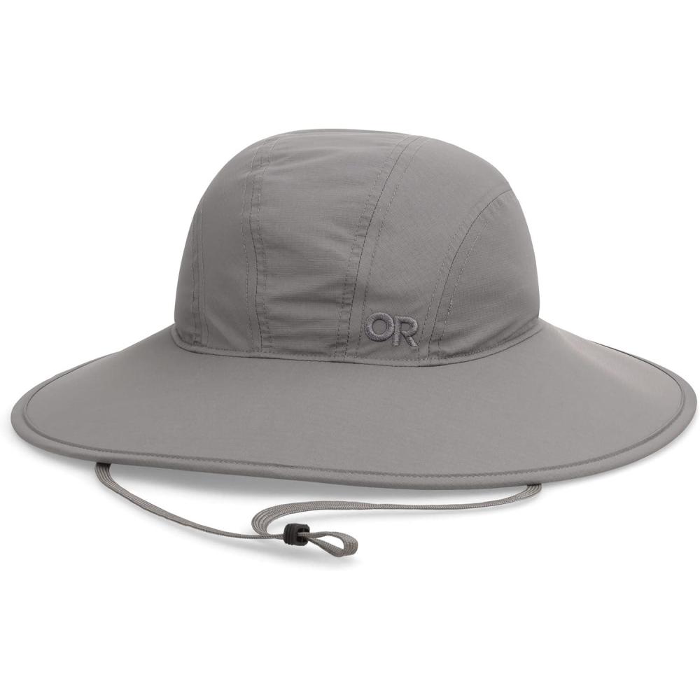 imageOutdoor Research Womens Oasis Sun Sombrero  Large Brim Sun Protection HatPewter