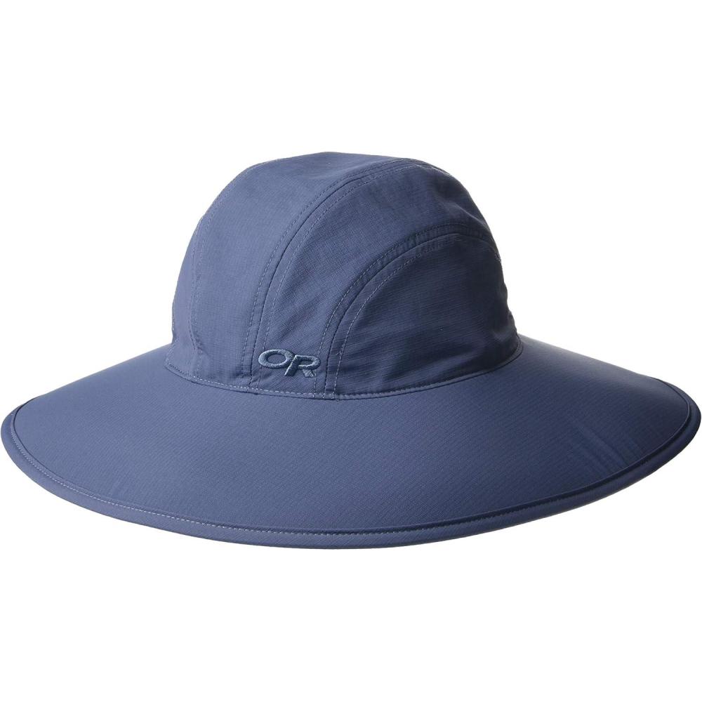 imageOutdoor Research Womens Oasis Sun Sombrero  Large Brim Sun Protection HatSteel Blue