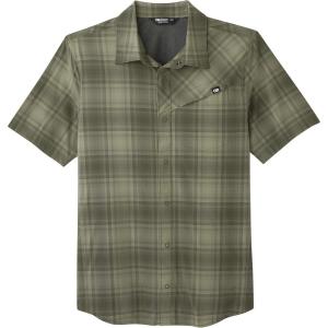 Men’s Astroman Short Sleeve Sun Shirt(Fatigue Plaid)
