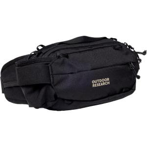 OUTDOOR RESEARCH Freewheel Mountain Bike 2.5L Hip Pack | Water Resistant, Internal Organization Pocekts, Sunglasses Pocket with Non-Scratch Lining, Built-In Water Bottle Holder(Black)