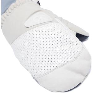 OUTDOOR RESEARCH Snowcrew Leather Mitts | Waterproof, Windproof, Breathable, Touchscreen Compatible Leather Thumb(Oyster/Pro Khaki)