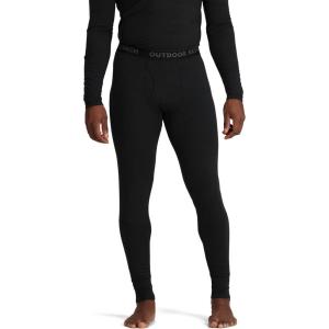 Outdoor Research Men’s Alpine Onset Merino Wool 150 Bottoms | Breathable, Moisture Wicking, Quick Drying, UPF 30+(Black)