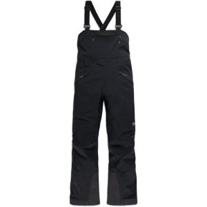 Outdoor Research Men’s Carbide Bibs-Tall(Solid Black)