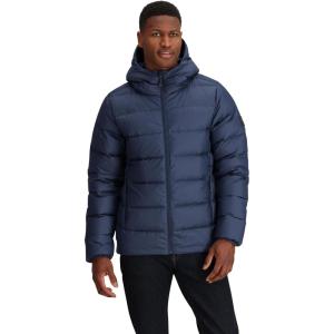 Outdoor Research Men’s Coldfront Down Hoodie(Navy)