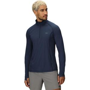 Outdoor Research Men’s Echo Quarter Zip(Naval Blue)