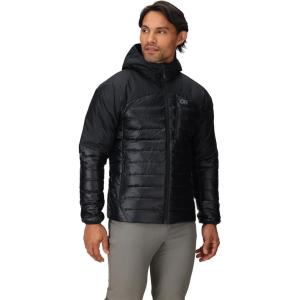 Outdoor Research Men’s Helium Down Hoodie(Solid Black)