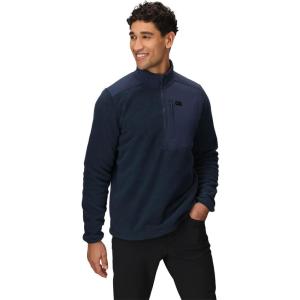 Outdoor Research Men’s OR Polartec 200 Half Zip | Breathable Fleece 1/2 Zip for Hiking, UPF 50+, Midweight(Blue)