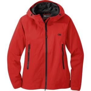 Outdoor Research Men’s Super Alpine Down Parka(Cranberry/Black)