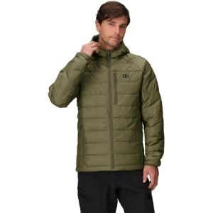 Outdoor Research Men’s SuperStrand XT Hoodie | Ultralight Insulated Jacket for Alpine Temperatures, Windproof(Ranger Green)