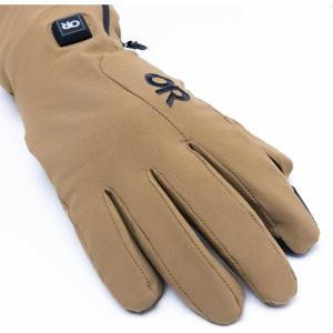 Outdoor Research Men’s Sureshot Heated Softshell Gloves(Coyote)