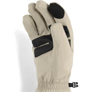 Outdoor Research Men’s Sureshot Heated Softshell Gloves(Pro Khaki)