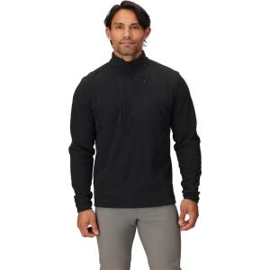 Outdoor Research Men’s Trail Mix XT Fleece Half Zip | Temperature Self-Regulating Fabric, UPF 50+, Lightweight(Black)