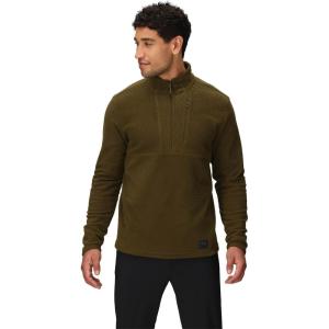 Outdoor Research Men’s Trail Mix XT Fleece Half Zip | Temperature Self-Regulating Fabric, UPF 50+, Lightweight(Dark Olive)