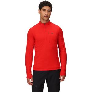 Outdoor Research Men’s Vigor Grid Fleece Half Zip(Lingonberry)