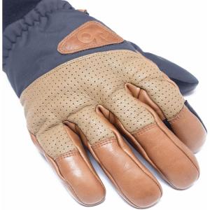 Outdoor Research Snowcrew Leather Gloves(Dark Natural/Black)