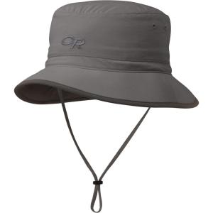 Outdoor Research Sun Bucket Hat – UPF 50+ Wide Brim Lightweight Packable Hat for Hiking, Fishing, Travel & Outdoor Protection(Pewter)
