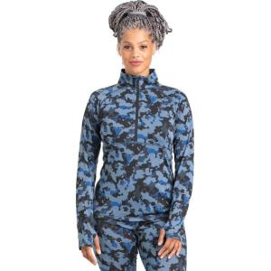 Outdoor Research Women’s Alpine Onset Half Zip(Naval Blue Camo)