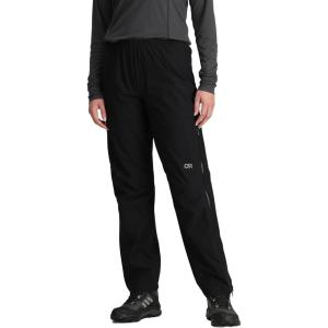 Outdoor Research Women’s Aspire 3L Pants | Waterproof, Windproof, Carabiner Loop, Standard Fit(Black)