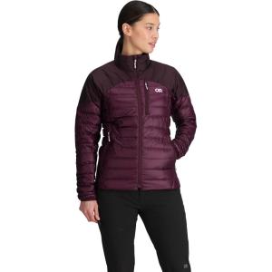 Outdoor Research Women’s Helium Down Jacket | Water Resistant, Wind Resistant, Lightweight, Durable, Standard Fit(Amethyst)