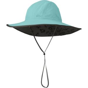 Outdoor Research Women’s Oasis Sun Sombrero – Large Brim Sun Protection Hat(Pool)