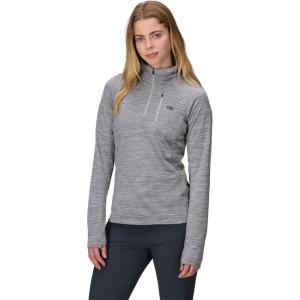Outdoor Research Women’s SuperStrand LT Hoodie-Plus(Grey Heather)