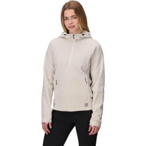 Outdoor Research Women’s Trail Mix XT Fleece Pullover Hoodie | Temperature Self-Regulating Fabric, UPF 50+, Lightweight(Oyster)