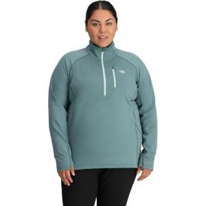 Outdoor Research Women’s Vigor Grid Fleece Half Zip-Plus(Neptune)