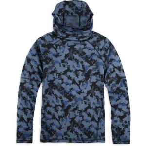 Outdoor Research Alpine Onset Merino 150 Hoodie – Merino Wool Hoodie for Men(Naval Blue Camo)