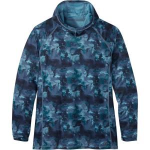 Outdoor Research Women’s Helium Down Hoodie-Plus(Deep Lake Watercolor)