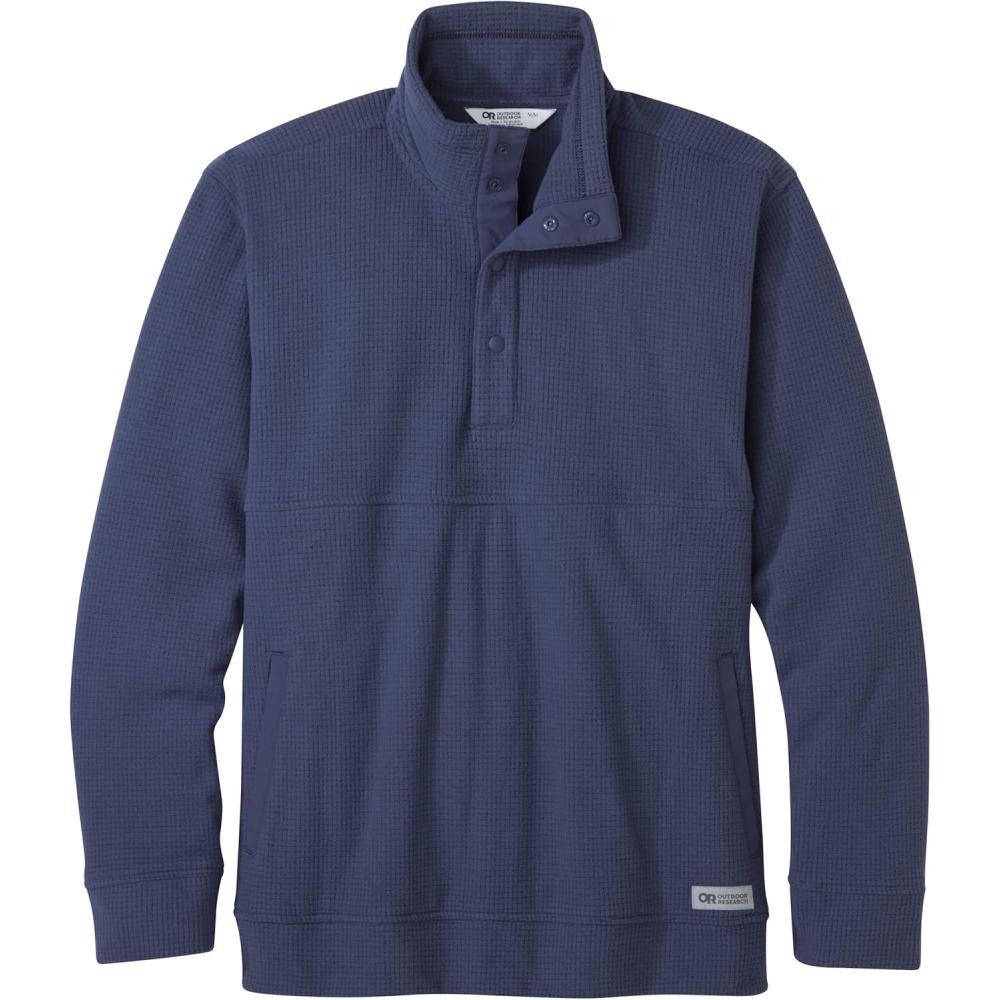 imageOutdoor Research Mens Trail Mix Quarter Zip PulloverNaval Blue