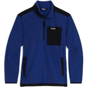 Outdoor Research Men’s Trail Mix Quarter Zip Pullover(Galaxy/Black)