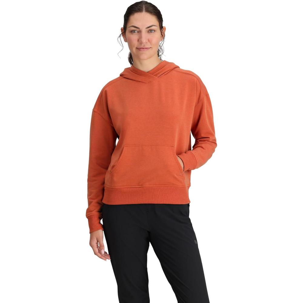 imageOutdoor Research Womens Essential Fleece Pullover HoodieLight Terra
