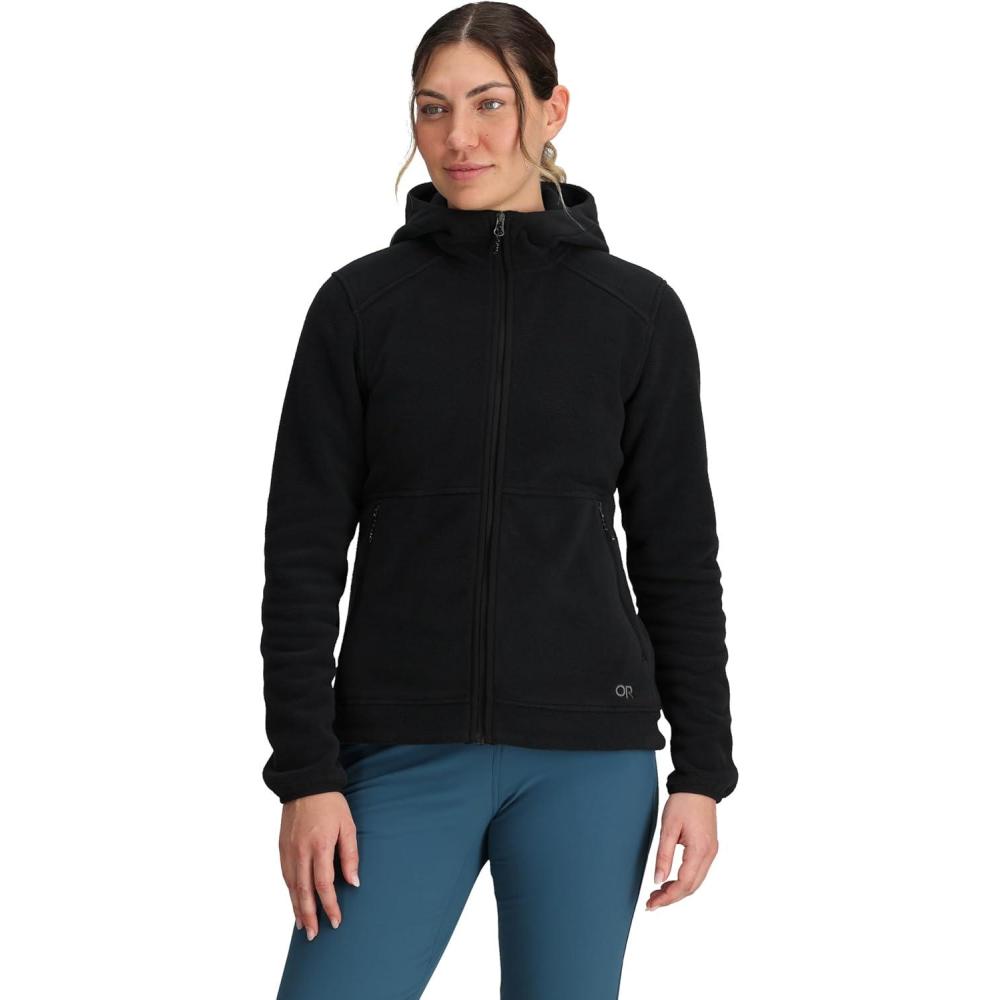 imageOutdoor Research Womens OR Polartec 200 HoodieBlack