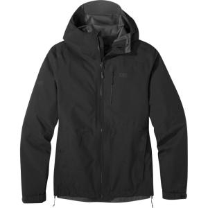 Outdoor Research Women’s Aspire II Jacket – Water & Windproof Outdoor Jacket(Black)