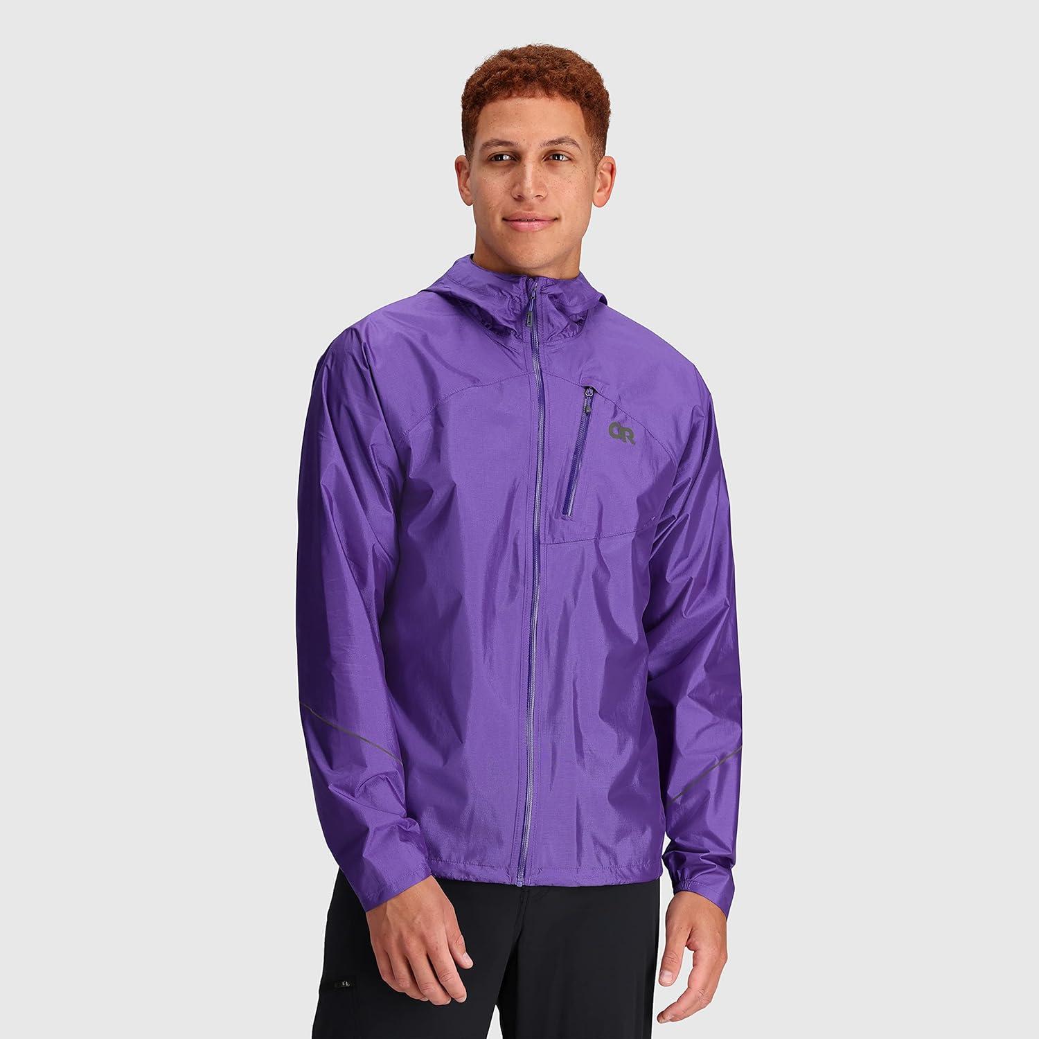 imageOutdoor Research Mens Helium Rain Jacket Breathable Weatherproof JacketRegal