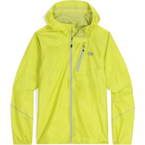 Outdoor Research Men’s Helium Rain Jacket – Breathable Weatherproof Jacket(Sulphur)