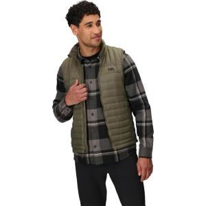 Outdoor Research Men’s Transcendent Down Vest(Ranger Green)