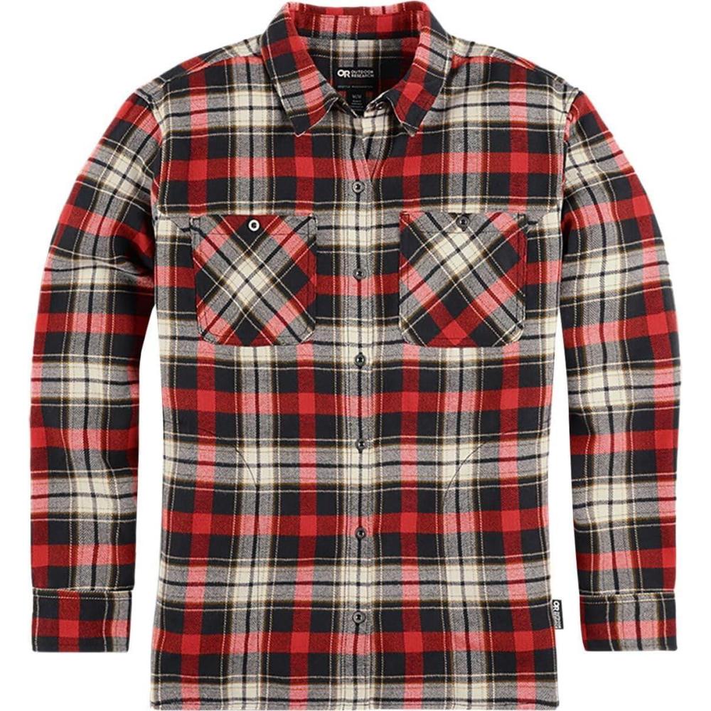imageOutdoor Research Womens Feedback Flannel Shirts Plus Size  ComfortableCranberry Plaid