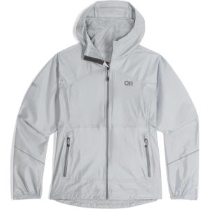 Outdoor Research Women’s Helium Rain Jacket, Titanium, M