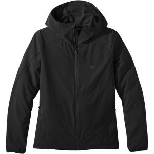 Outdoor Research Women’s Ferrosi Hoodie – Quick-Drying & UV 50+ Sun Protection(Black)