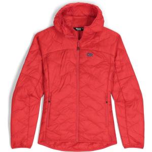 Outdoor Research Women’s Ferrosi Hoodie – Quick-Drying & UV 50+ Sun Protection(Rhubarb)