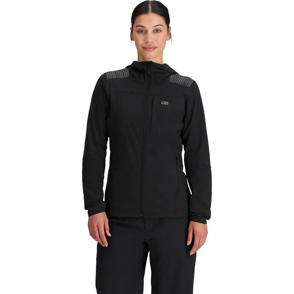 imageOutdoor Research Womens Ferrosi DuraPrint HoodieBlack